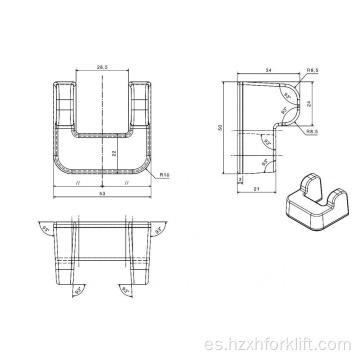 camiones que conectan asiento y articulaciones